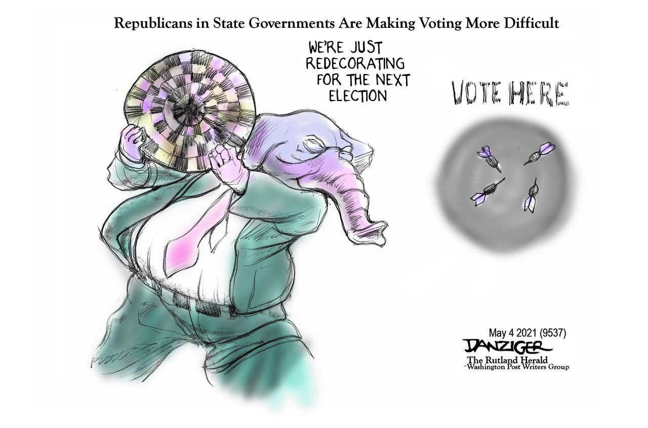 Jeff Danziger cartoon